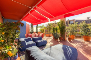 Luxury penthouse with terrace and hot tub Rome
